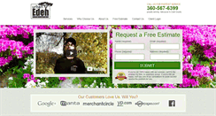 Desktop Screenshot of lawncarecamas.com